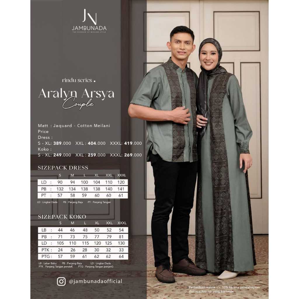 JAMBUNADA ARALYN ARSYA COUPLE