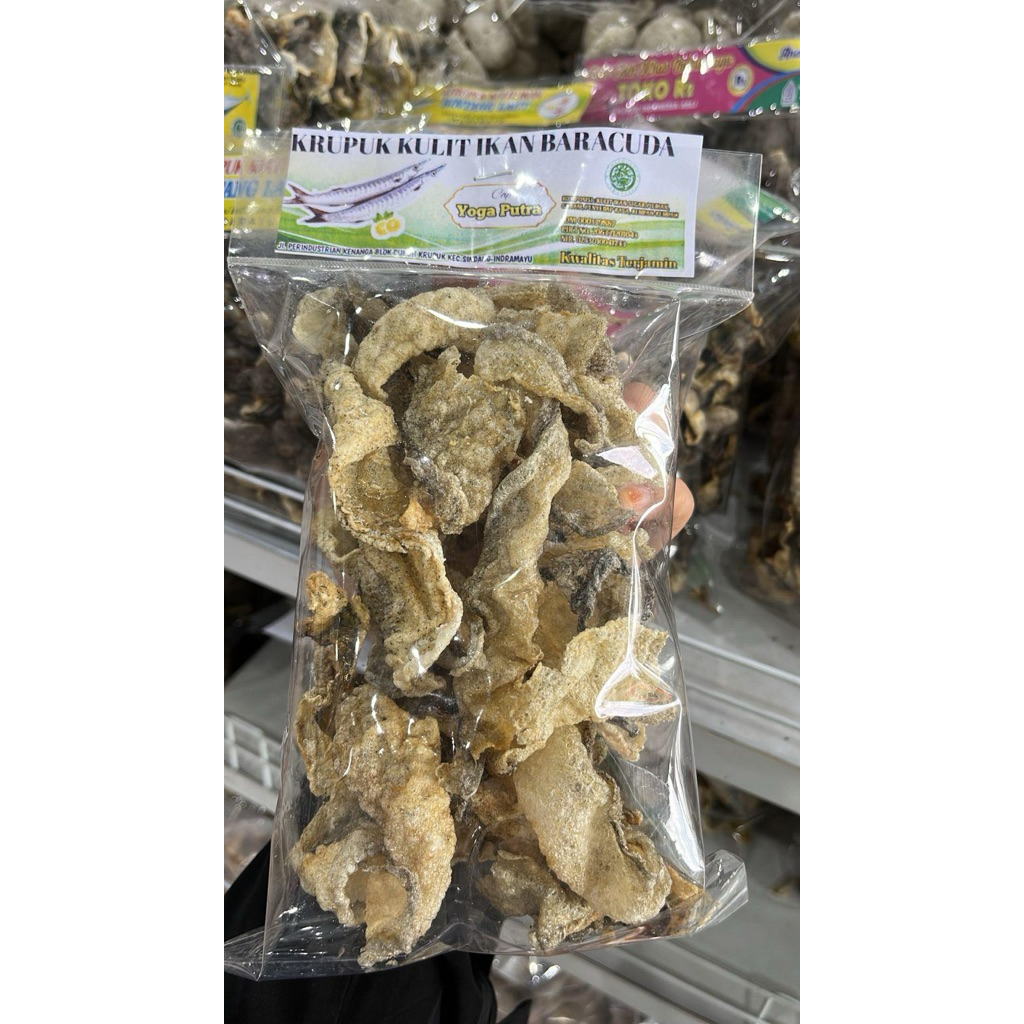 

KERUPUK KULIT IKAN BARAKUDA