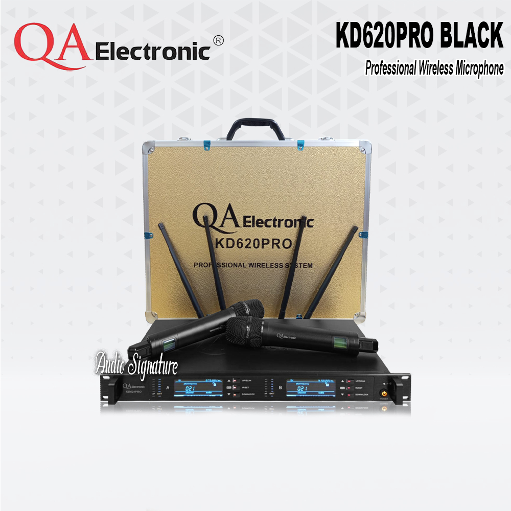 Microphone Mic Wireless QA ELECTRONIC KD620PRO | KD620 PRO | KD 620 PRO Original