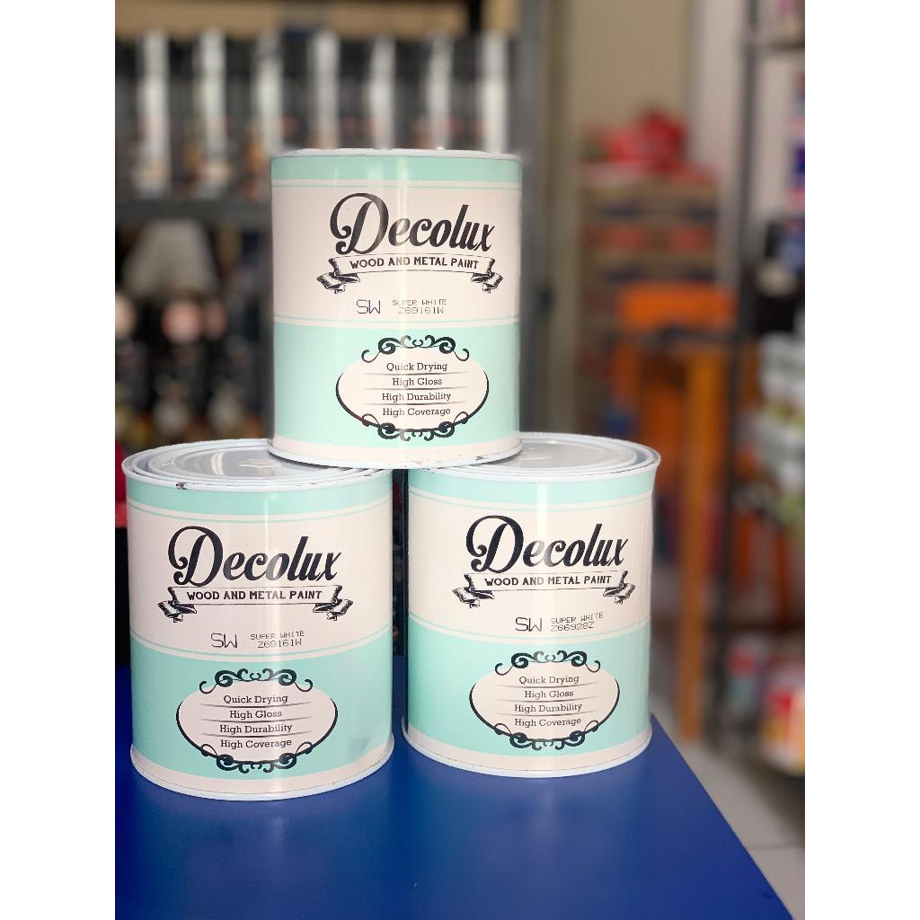 Decolux Wood & Metal Paint/ Cat Kayu & Besi- 1 LT