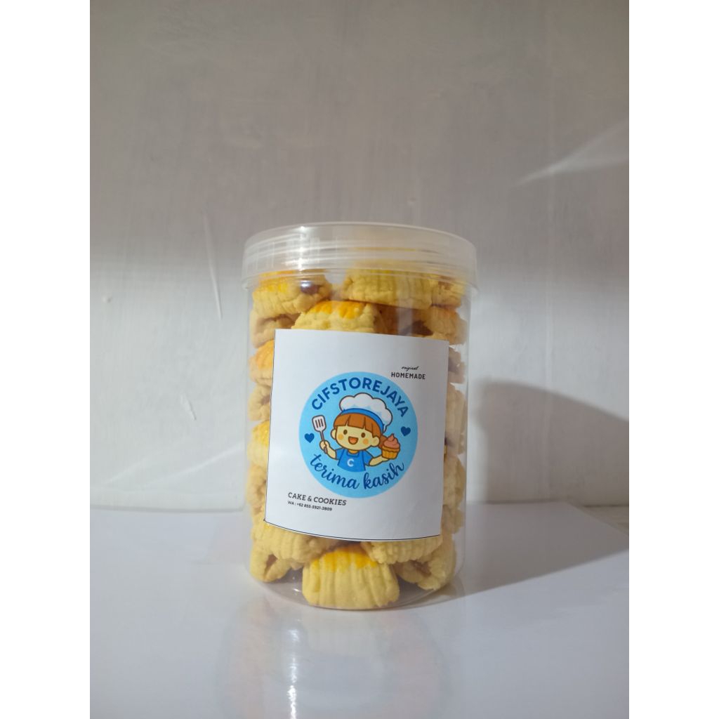 

kue kering nastar gulung | homemade