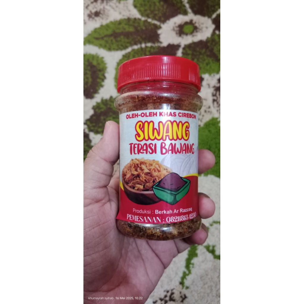 

SIWANG (TERASI BAWANG) KHAS CIREBON