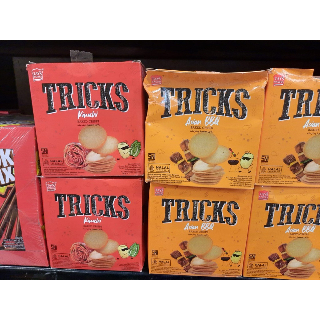 

TRICKS POTATO KERIPIK KENTANG isi 10bks