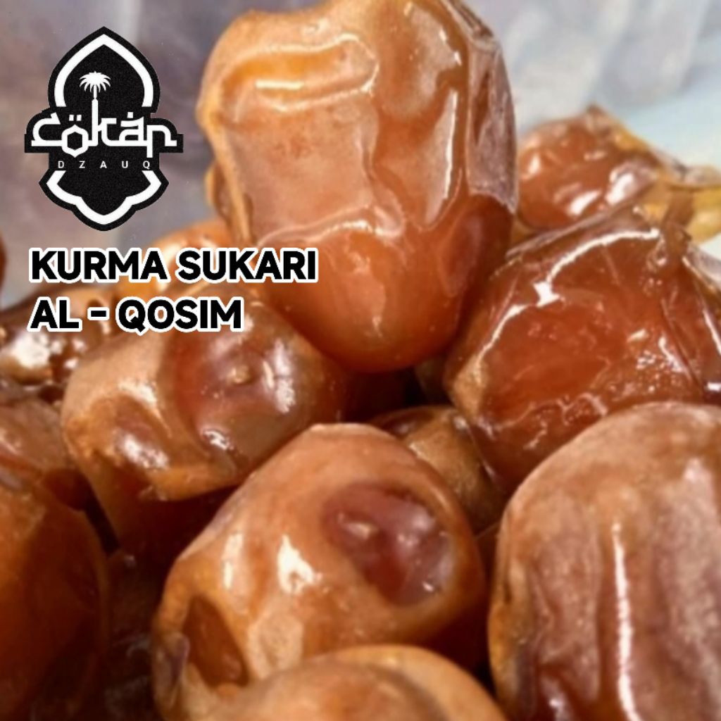 

KURMA SUKARI AL QOSIM PREMIUM 1KG / SORTIRAN BUTIRAN BUAH KURMA PILIHAN AL QOSIM 1