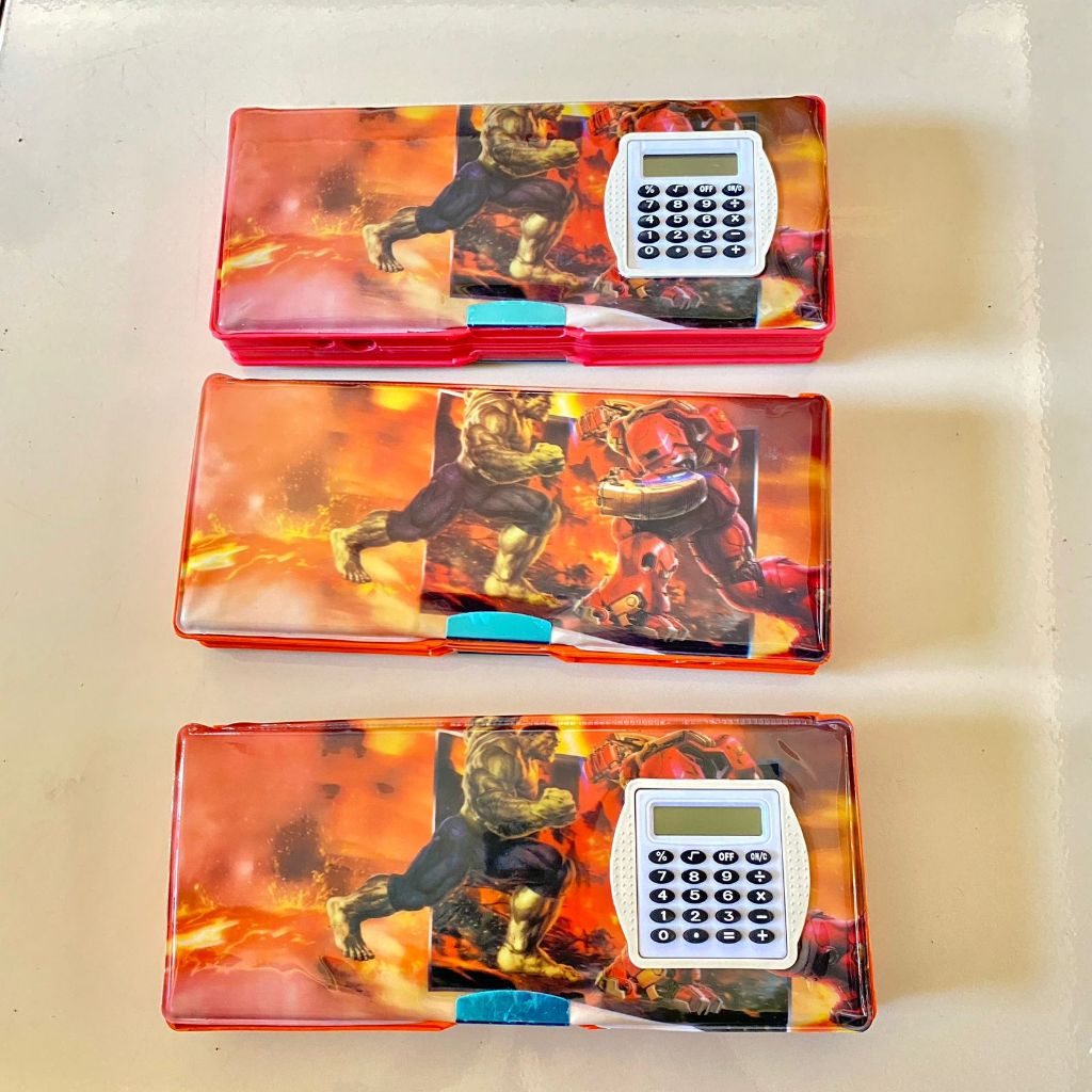 

KOTAK PENSIL KALKULATOR MAGNETIC / PENCIL CASE CALCULATOR STUDY TEMPAT ALAT TULIS