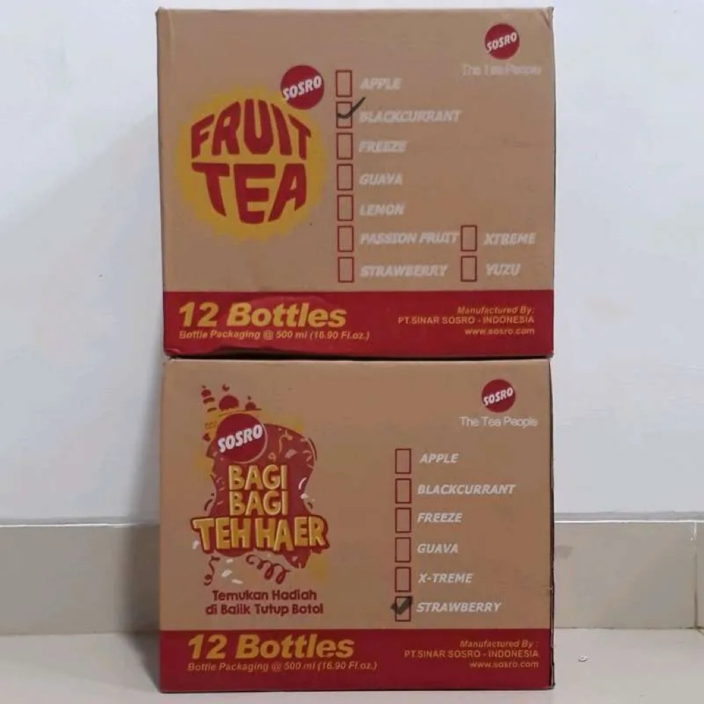 

FRUIT TEA BOTOL 500ml ( DUS )