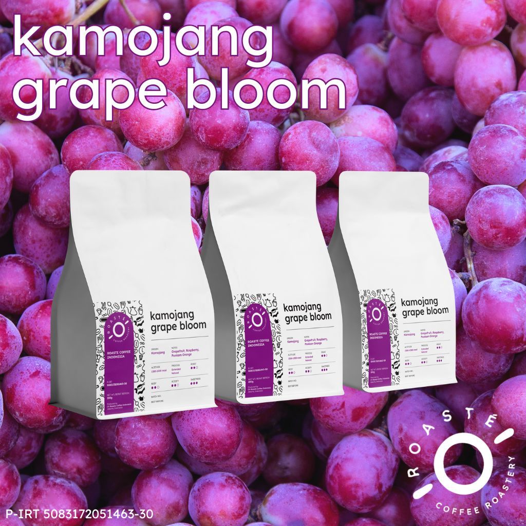 

Kamojang Grape Bloom 500 gr - Kopi Coffee Arabica Anaerob Natural Espresso V60