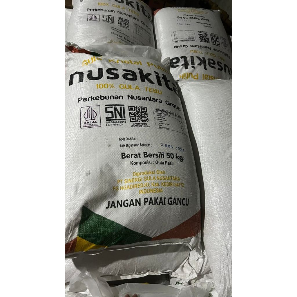 

GULA PASIR NUSAKITA 50KG
