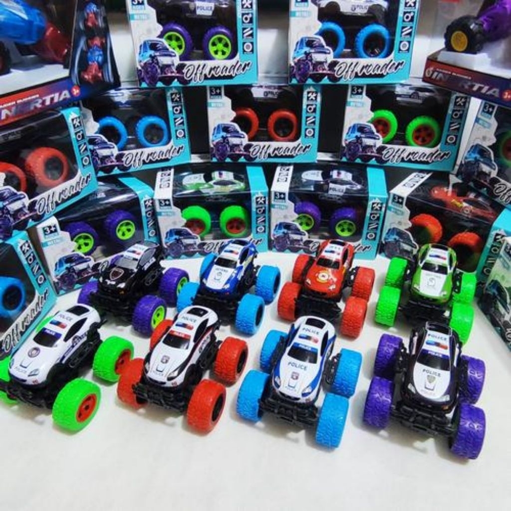 Mainan Mobil Roda 4 Bahan Plastik 093 | Mainan Mobil Roda BerBagai Jenis Model Police 093 | Mainan A