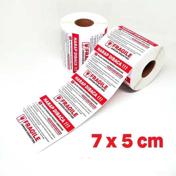 

Stiker Roll 500 Pcs Stiker Fragile Unboxing Paket | Stiker Pengaman Paket
