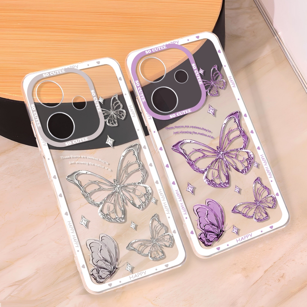 Softcase Casing Bening2Xiaomi Redmi 13X 13 4G Case Hp Transparan Anti Gores Terbaru NBX-07