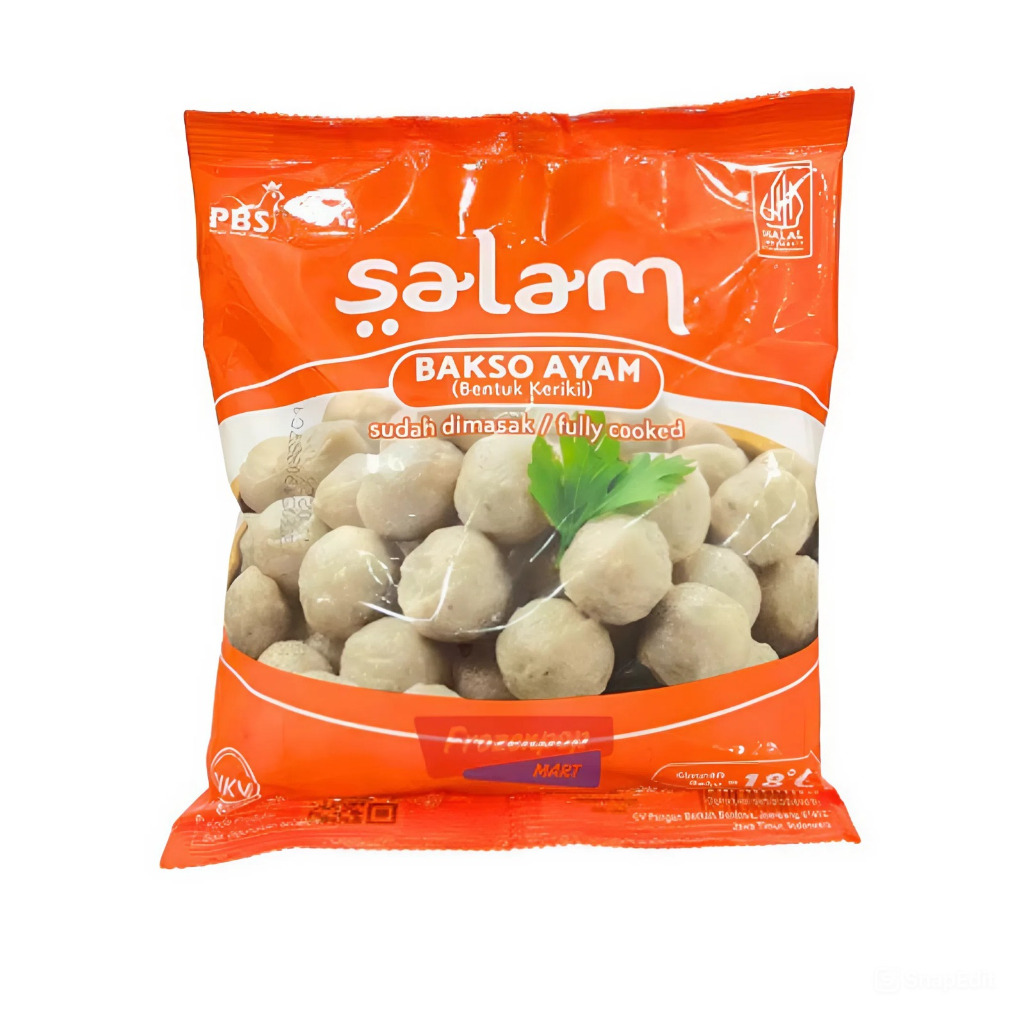 

Salam Bakso Ayam Kerikil 500gr Bakso Ayam Instan