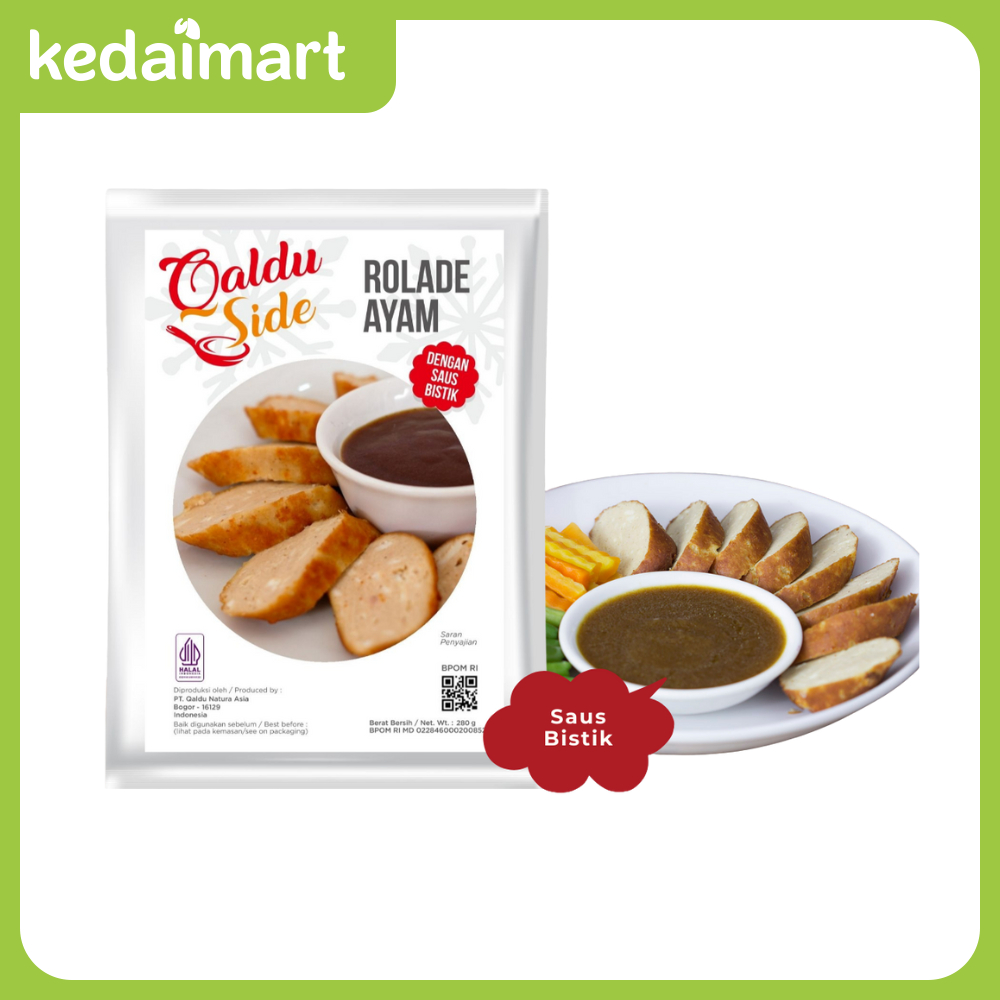 

Qaldu Side Rolade Ayam 280 Gram