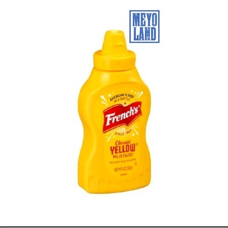 

French's Classic Yellow Mustard 226Gr Saus Mustard French's Squeeze Bottle 8 OZ 226 gr