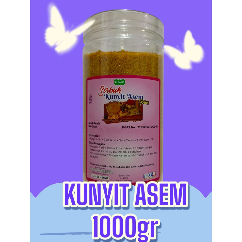 

Serbuk Kunyit Asem Super 1000gr - Serbuk Kunyit Asem 1kg