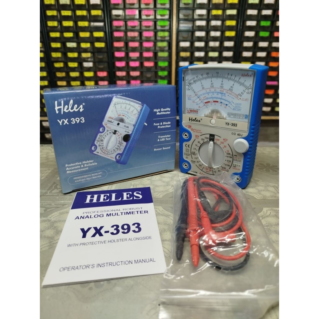 avometer analog multimeter jarum heles yx 393