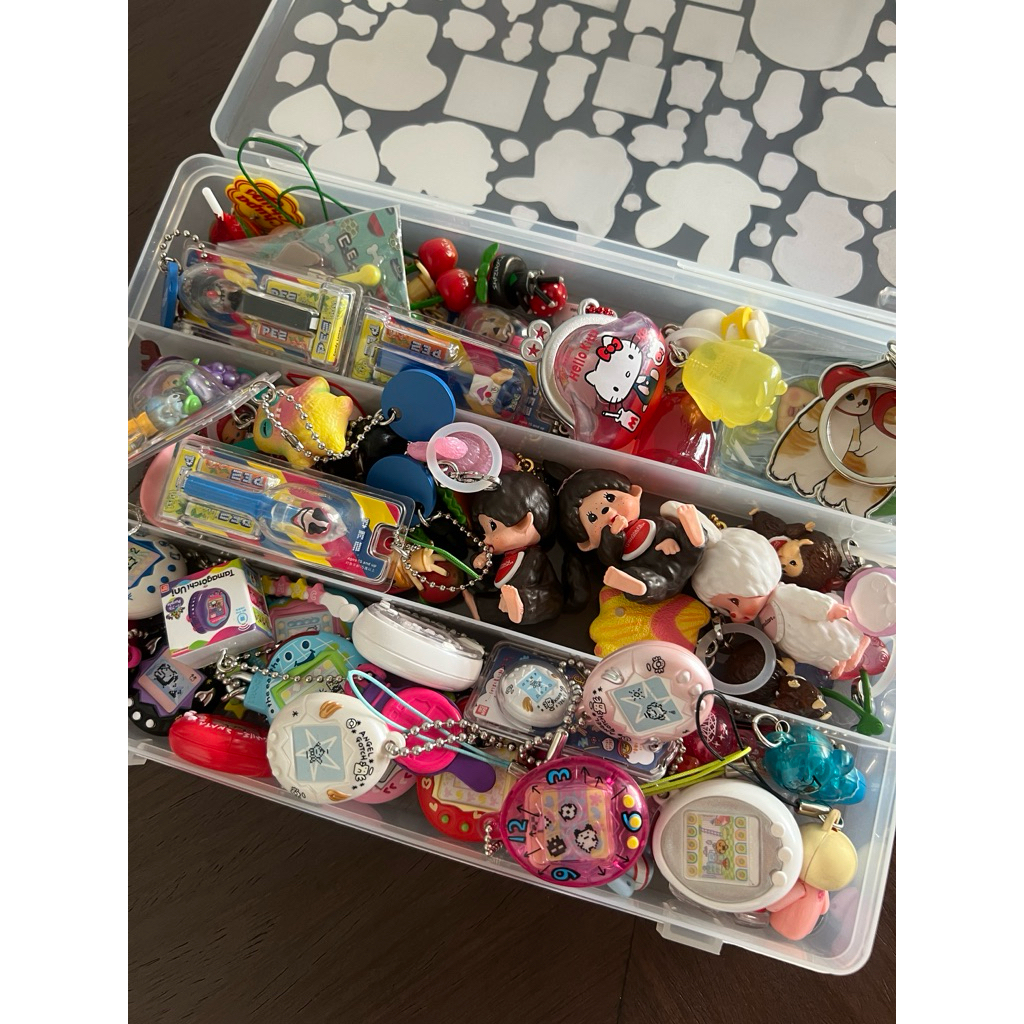 Various Trinkets sanrio/tamagotchi/mofusand/hello kitty/the bears school/my melody/pekko/