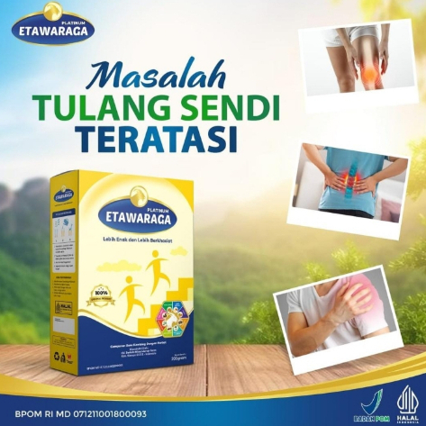 

ETAWARAGA 200 gr susu etawa untuk nyeri sendi, rematik, kolesterol , hipertensi & osteoporosis