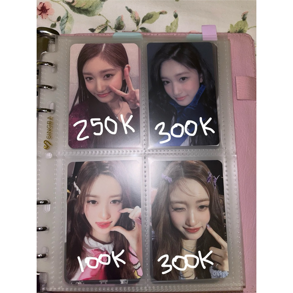 WTS OFFICIAL PHOTOCARD AAB LEESEO IVE SOUNDWAVE LD ELEVEN JOEUN MUSIC ELEVEN SHOW WHAT I HAVE ENCORE