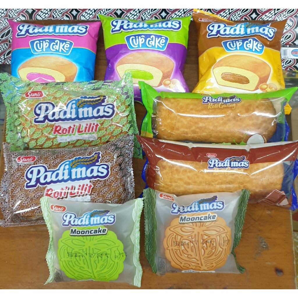 

Roti lilit , roti guling , cup cake / bolu , moon cake Padimas