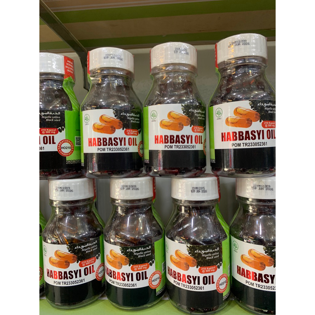 habbasyi oil 210 kapsul