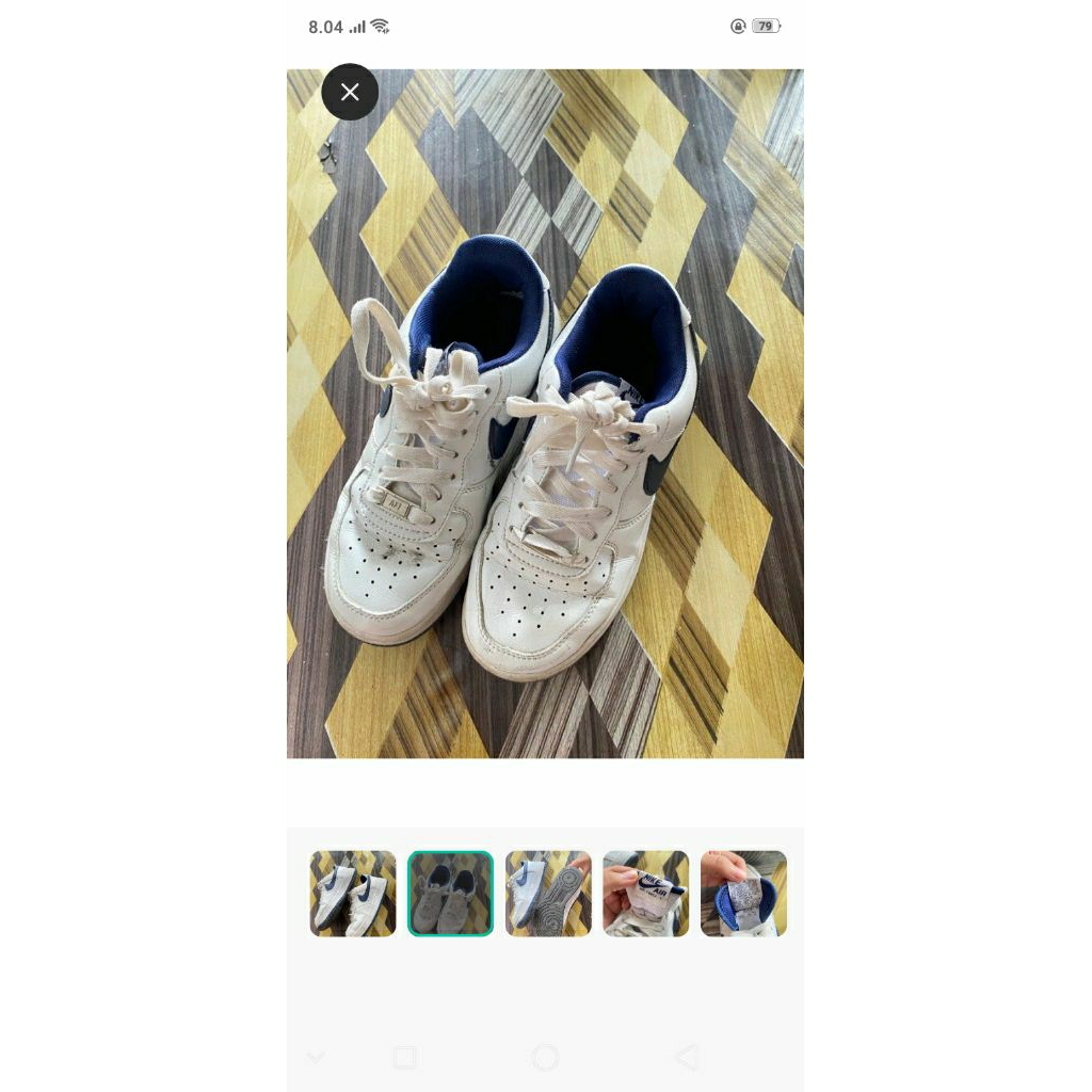 preloved sneakers putih