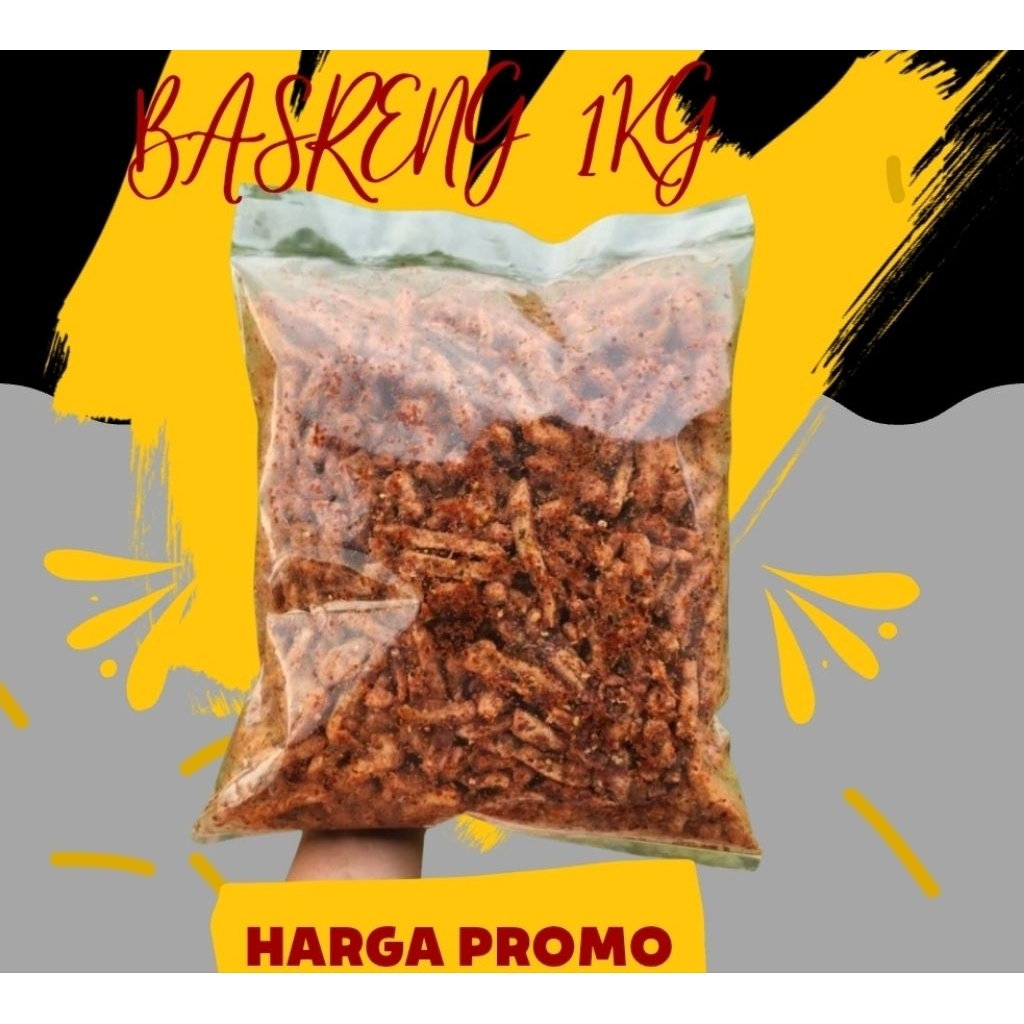 

Basreng Pedas Daun Jeruk 1Kg Murah Original Makanan Ringan Snack Cemilan Murah Bumbu Melimpah