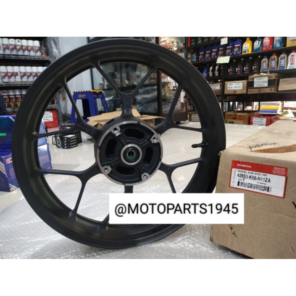 VELG BELAKANG HONDA SUPRA GTR 150 RING 17" ORI AHM