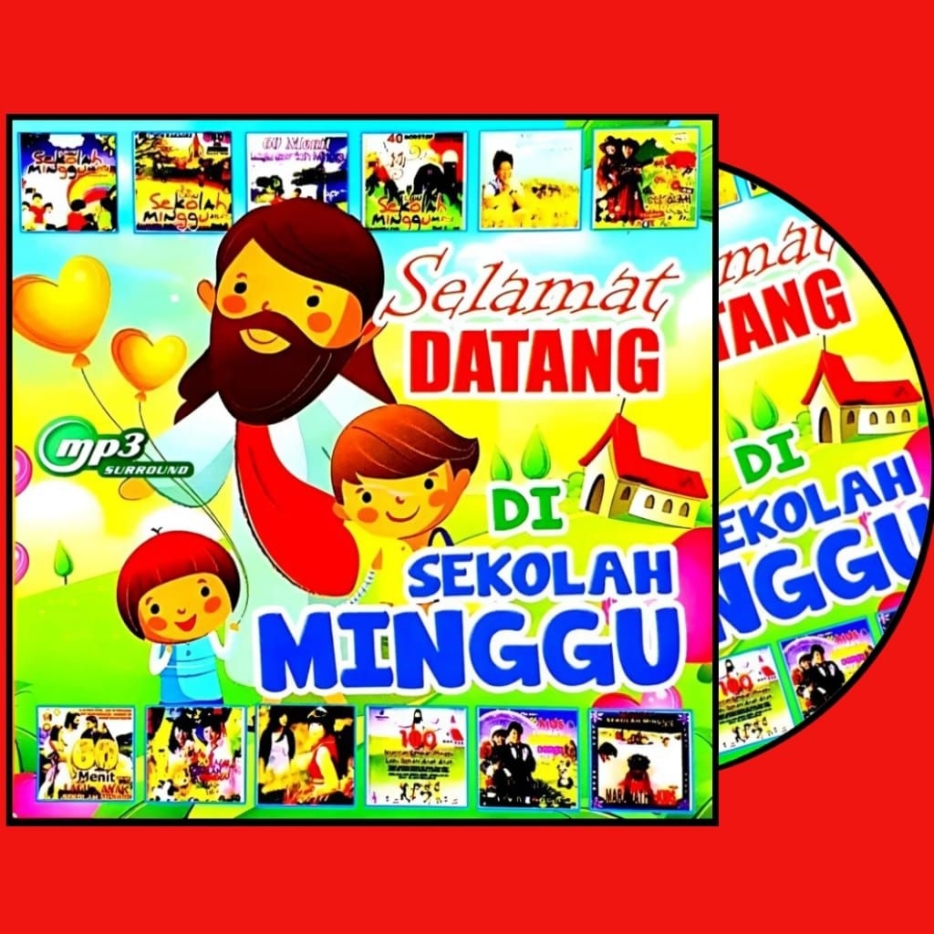 KASET CD MP3 LAGU ROHANI ANAK-LAGU ANAK2 SEKOLAH MINGGU-LAGU SEKOLAH MINGGU-LAGU ANAK GEREJA SEKOLAH