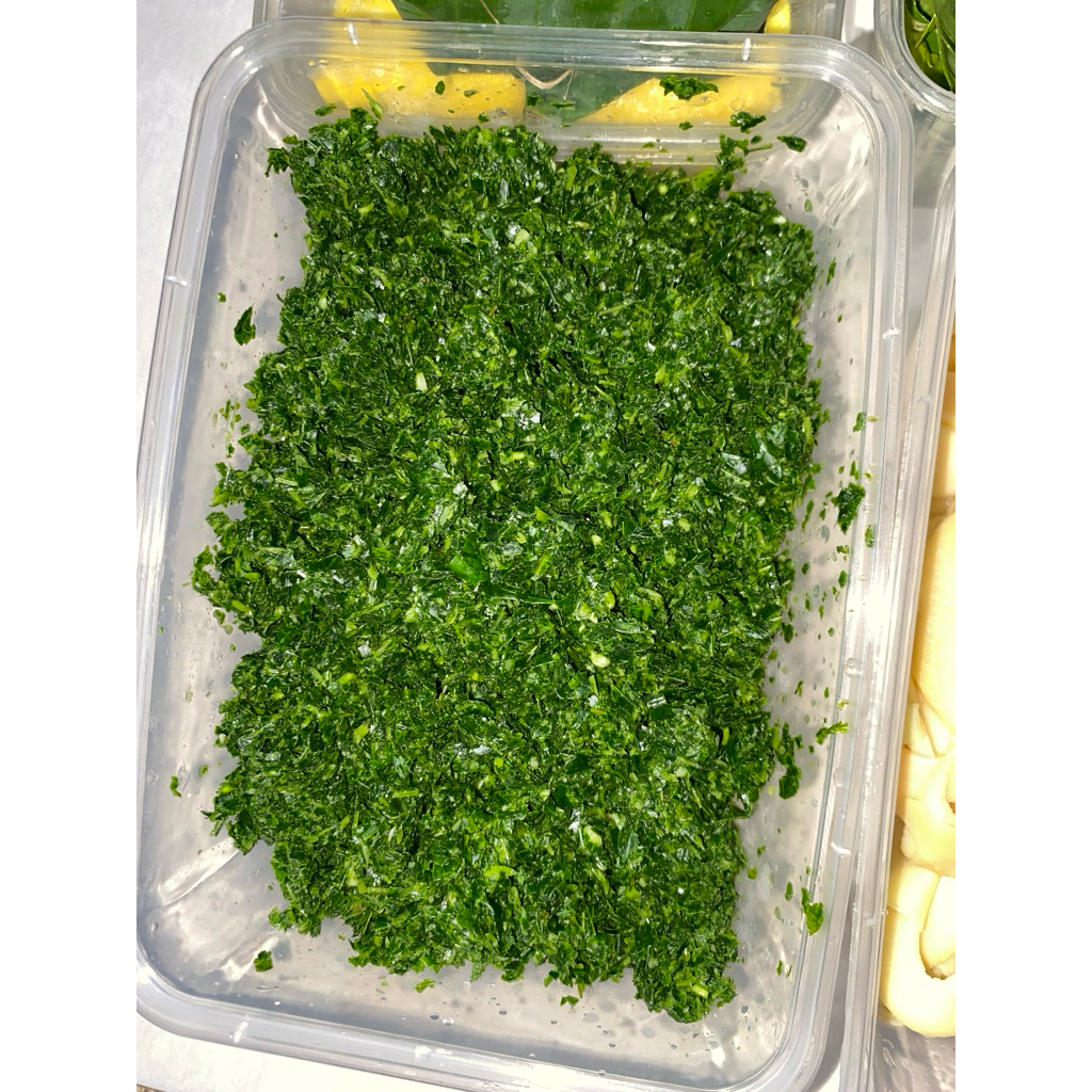 

Daun Singkong Tumbuk segar