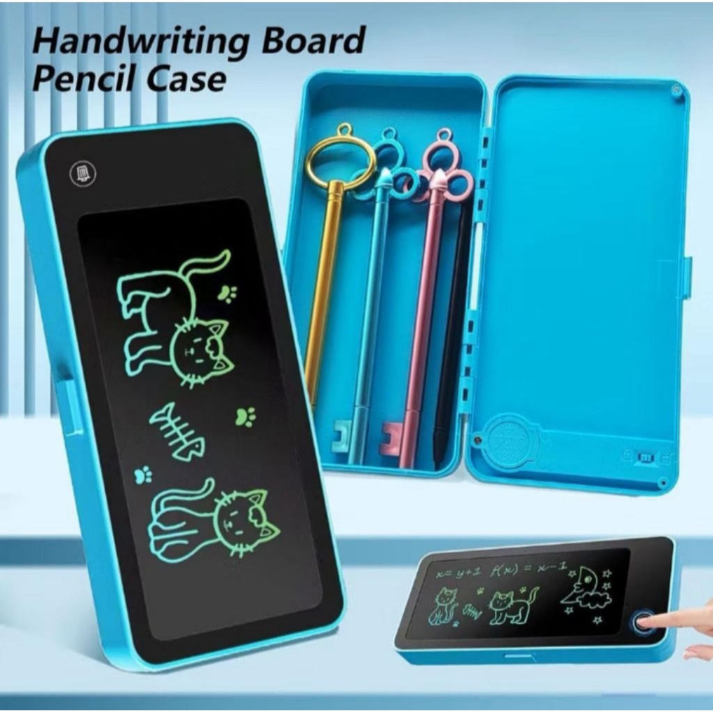 

Kotak LCD pensil box drawing anak, LCD handwriting board stationery box