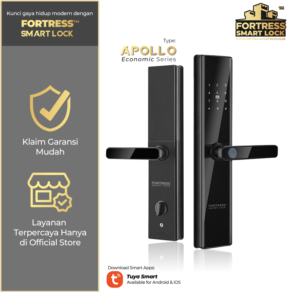 FORTRESS SMARTLOCK TYPE APOLLO SMART DOOR LOCK