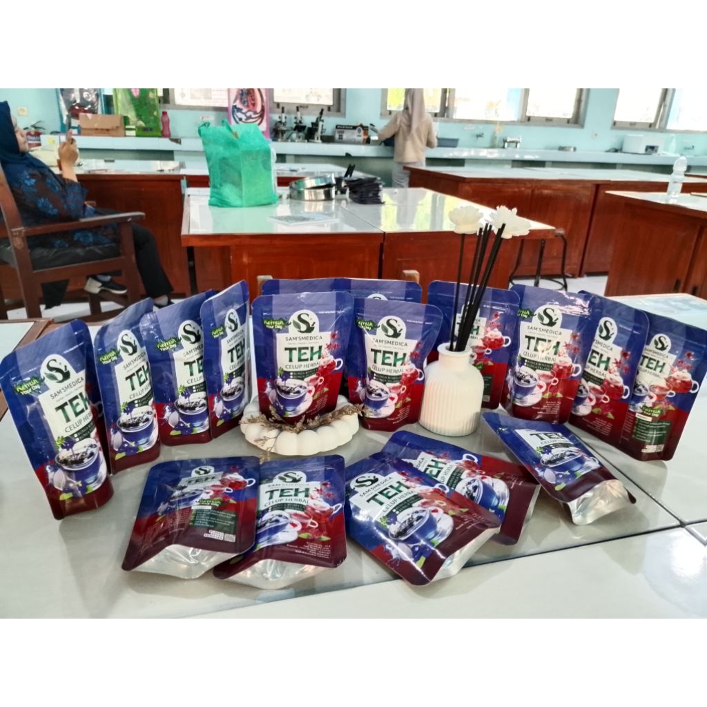 

minuman teh celup herbal / wedang rempah / imun / hipertensi / kolesterol / asam urat / antioksidan tinggi