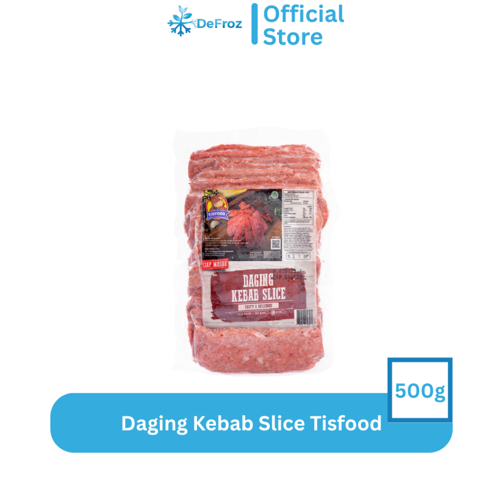 

TISFOOD Daging Slice - Daging Kebab 500 g