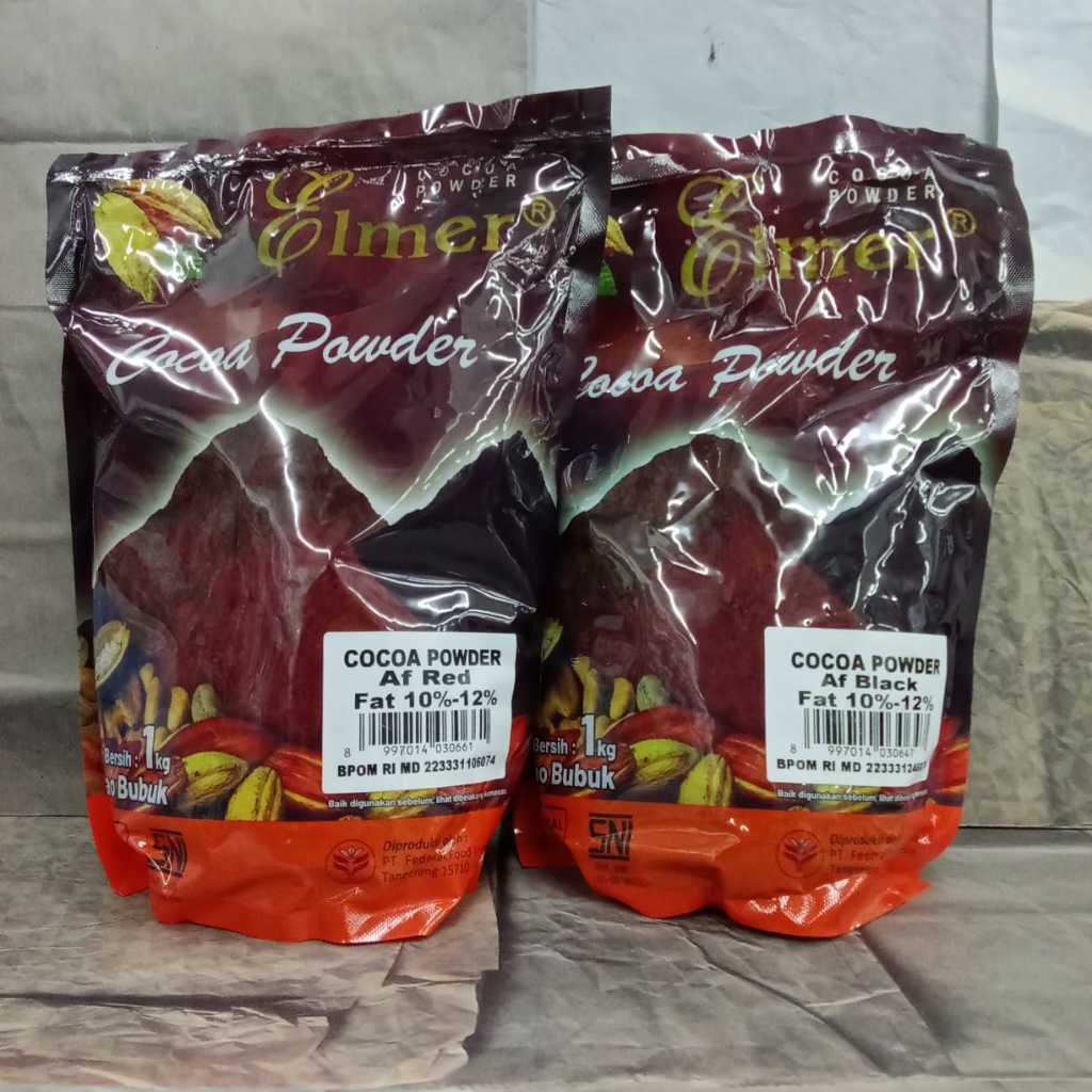 

ELMER COCOA POWDER AFRICAN RED & AFRICAN BLACK 1KG