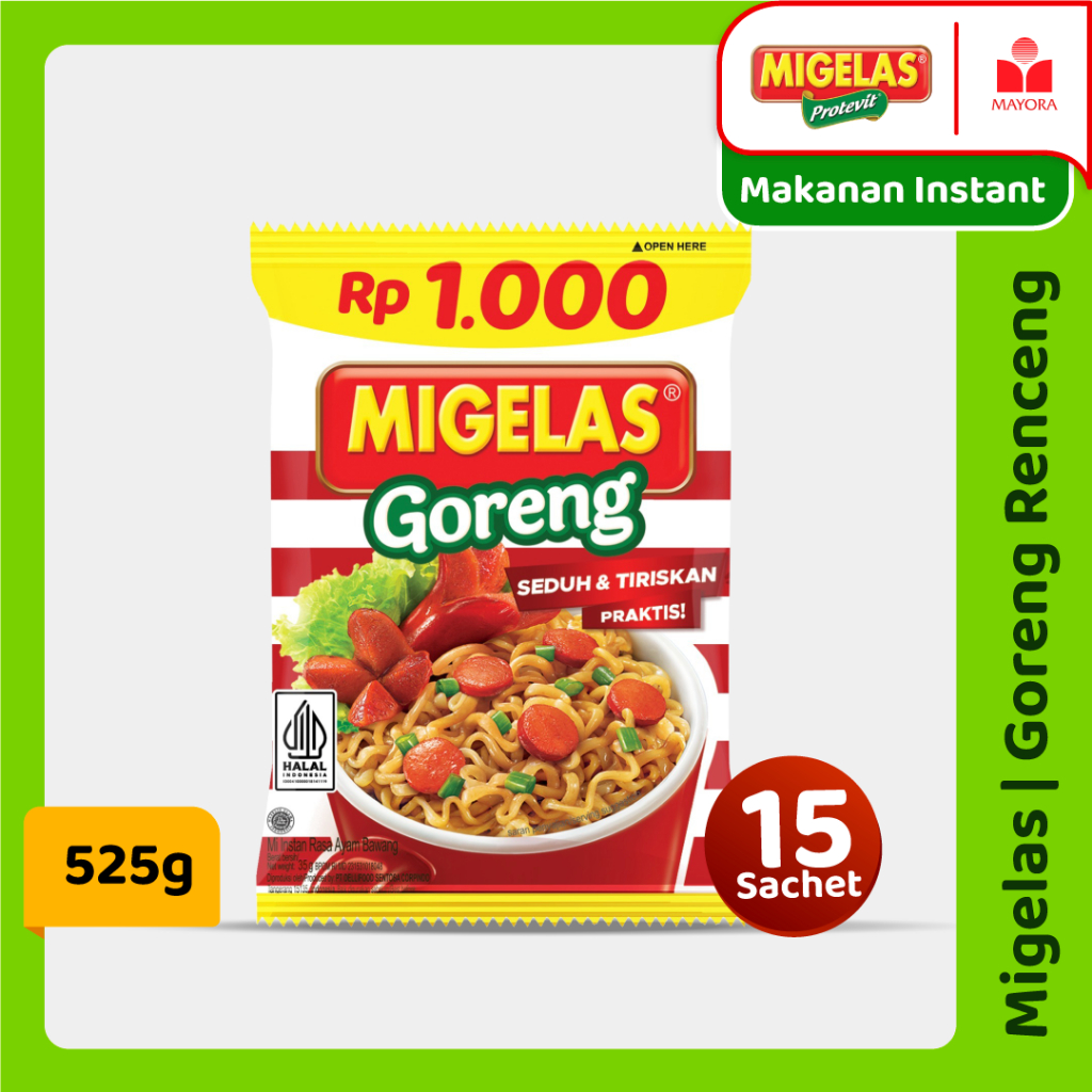 

Migelas Goreng Renceng 15 Sachet
