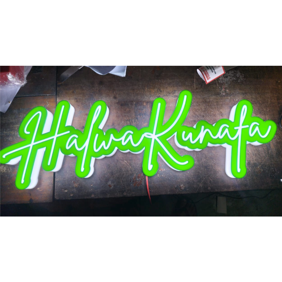Neon Box Akrilik Led | Neon box Bebas Custom