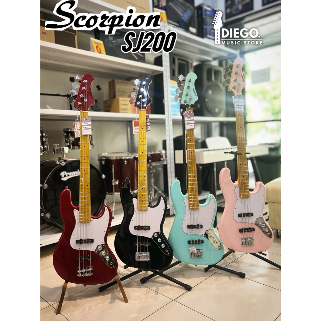 BASS ELEKTRIK SCORPION SJ200 / SJ-200