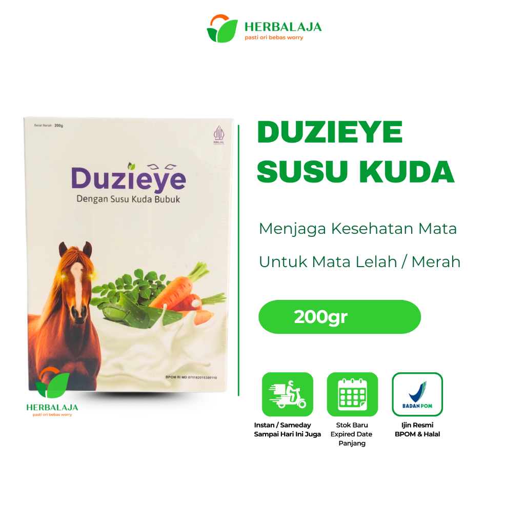 

Duzi Eye Susu Kuda Untuk Kesehatan Mata Duzieye Original 200gram