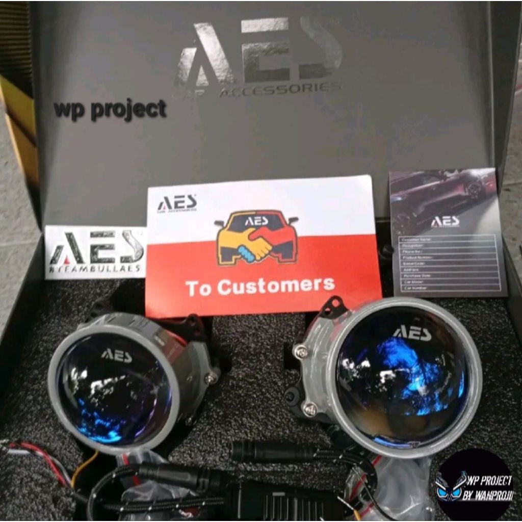 LAMPU BILED AES TURBO SE  GEN2 3INCH  Biked Aes Turbo Se Gen2 3inch Mobil Motor