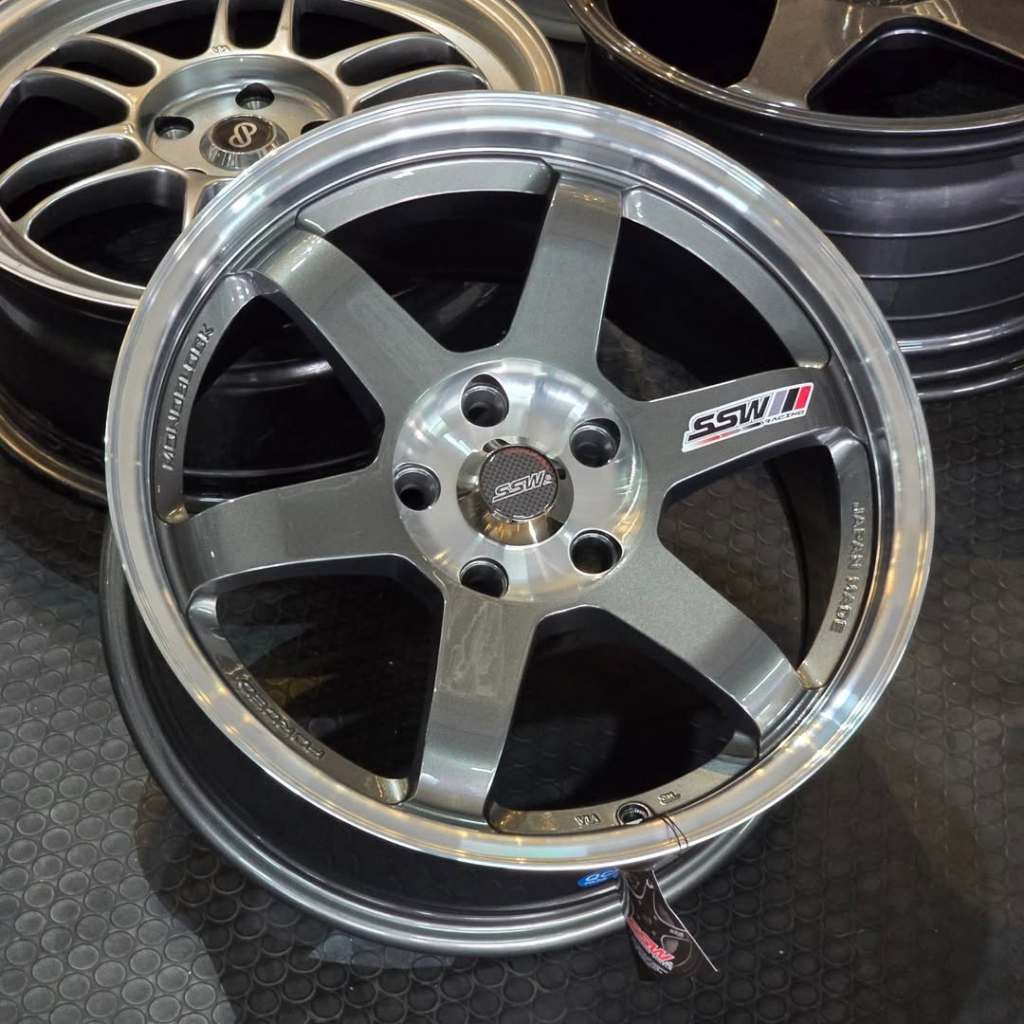 Velg SSW S205 - Volk Rays TE37 Made in Thailand 🇹🇭 Ring 17 Lebar 8 ET 35 PCD 5x114 Velg R17 | Velg M