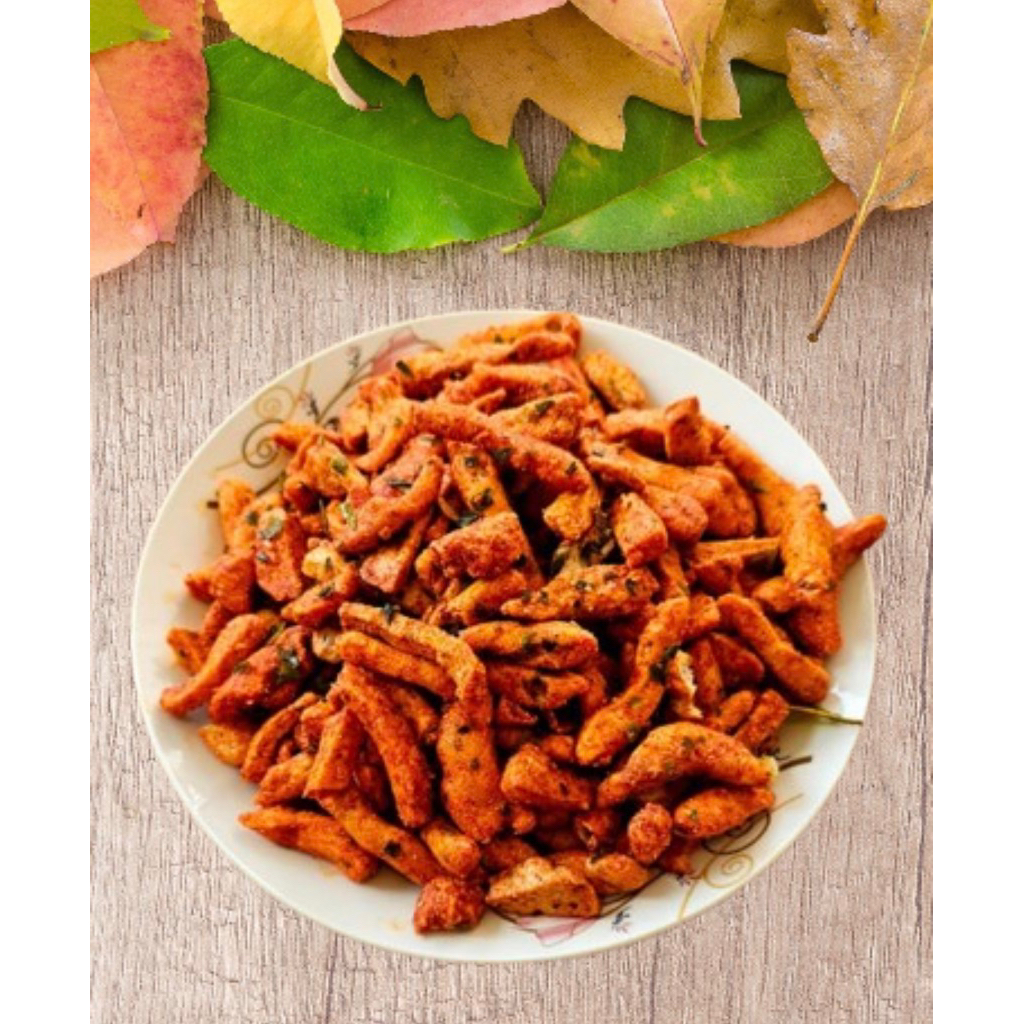 

basreng pedas rasa daun jeruk ukuran 500 gr