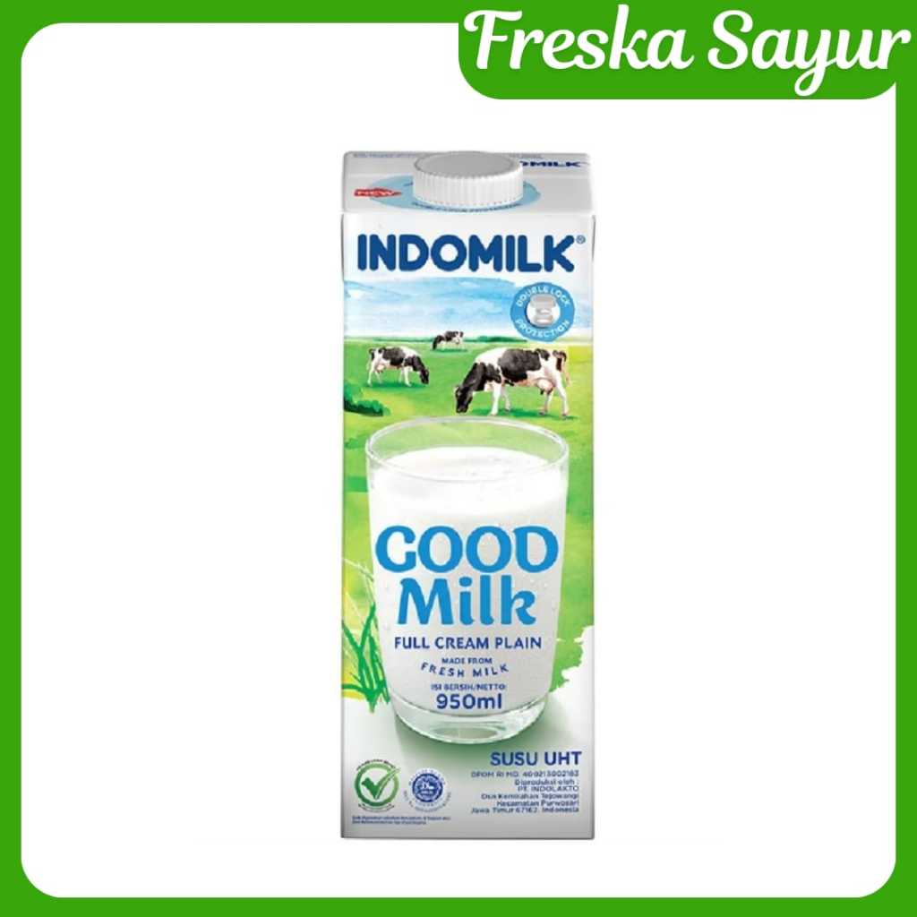 

Indomilk Susu Good Milk UHT Full Cream 950 ml