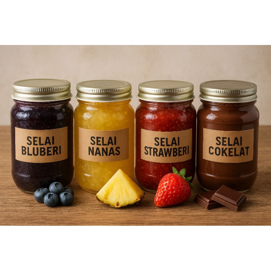 

Selai Edna || Selai Buah 250 gram
