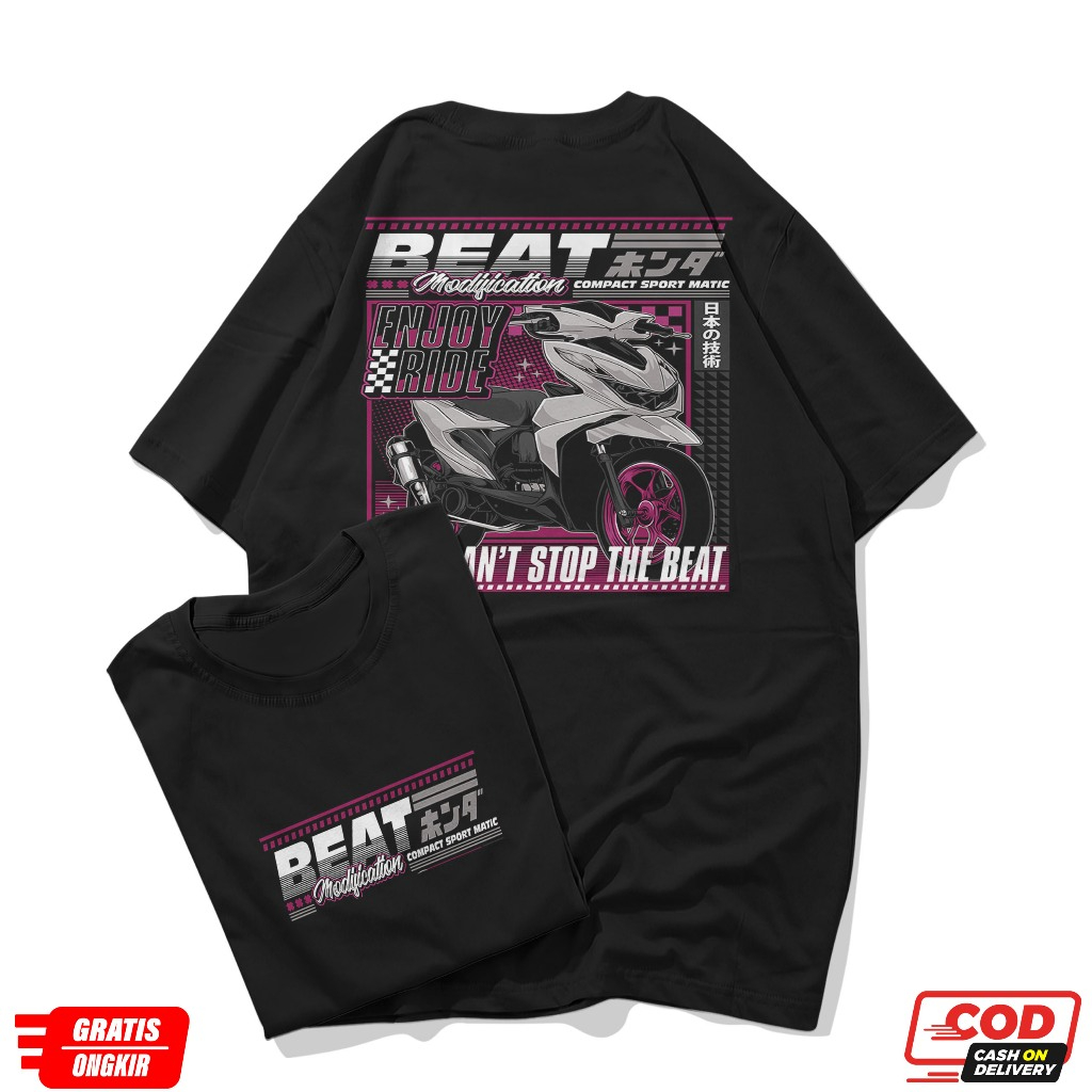 Kaos Motor Beat Modification // Kaos Beat Modification // Baju Beat // Kaos Beat // Beat