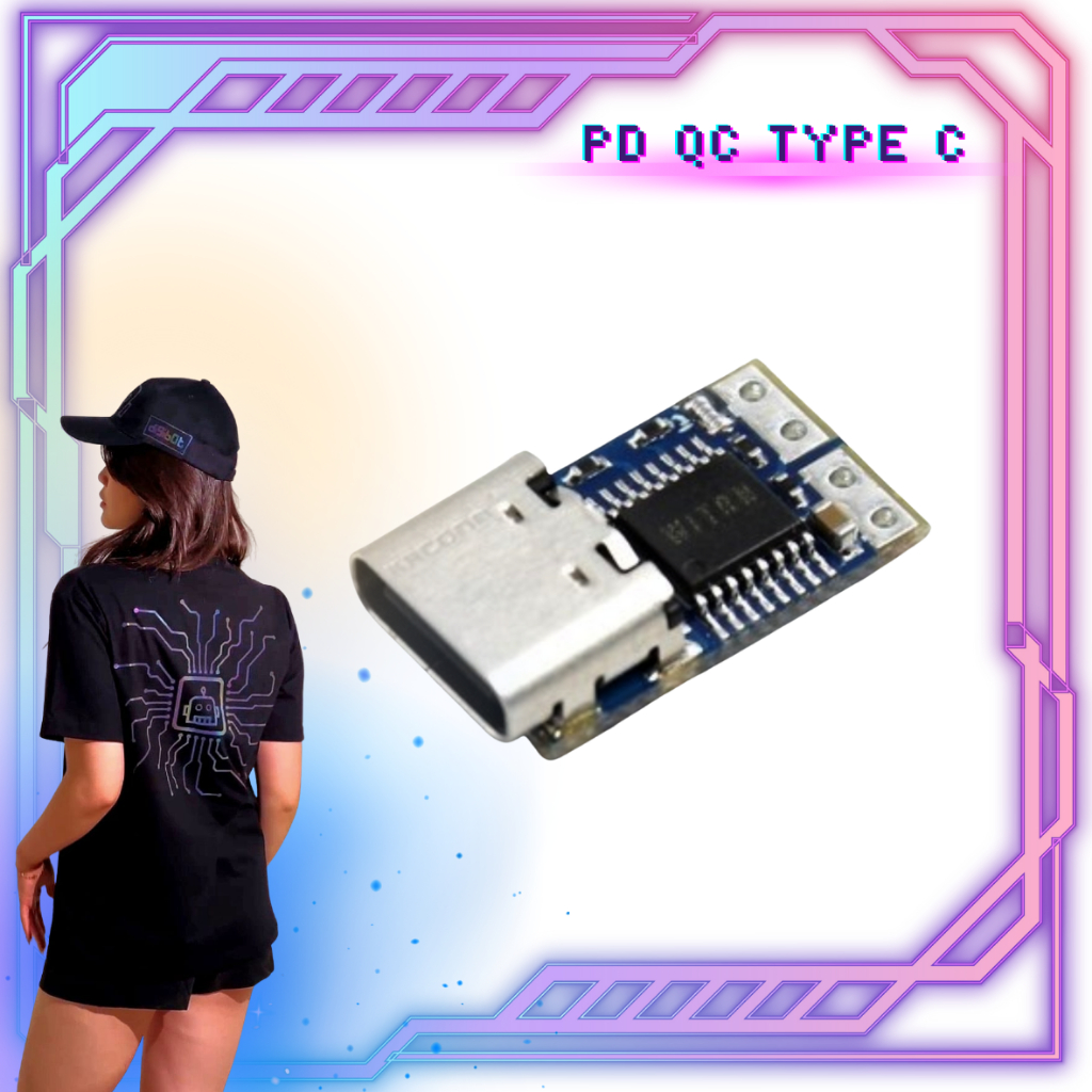 Power Delivery Tigger - Fix Output - PD QC - Digibot Official