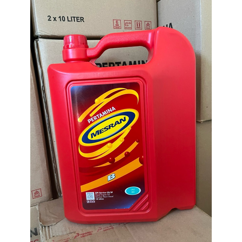 OLI MESRAN B 10 LITER PELUMAS OLI MESIN MOBIL
