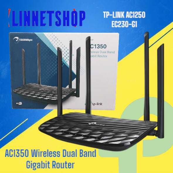TP-Link, AC1350 Wireless Dual Band Gigabit Router -LN