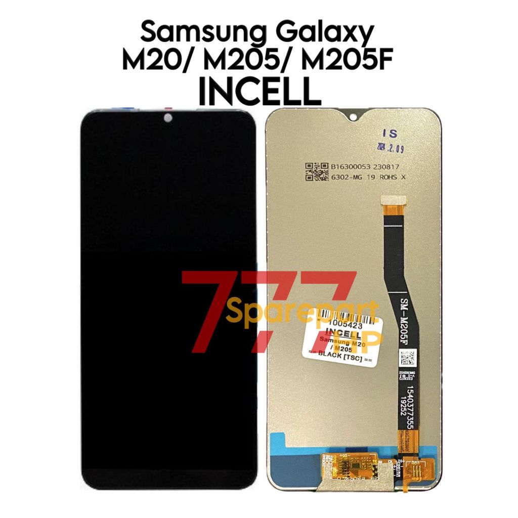 LCD Touchscreen Fullset Samsung Galaxy M20 / M205 / M205F / SM-M205F / SM-M205FN / SM-M205G / SM-M20