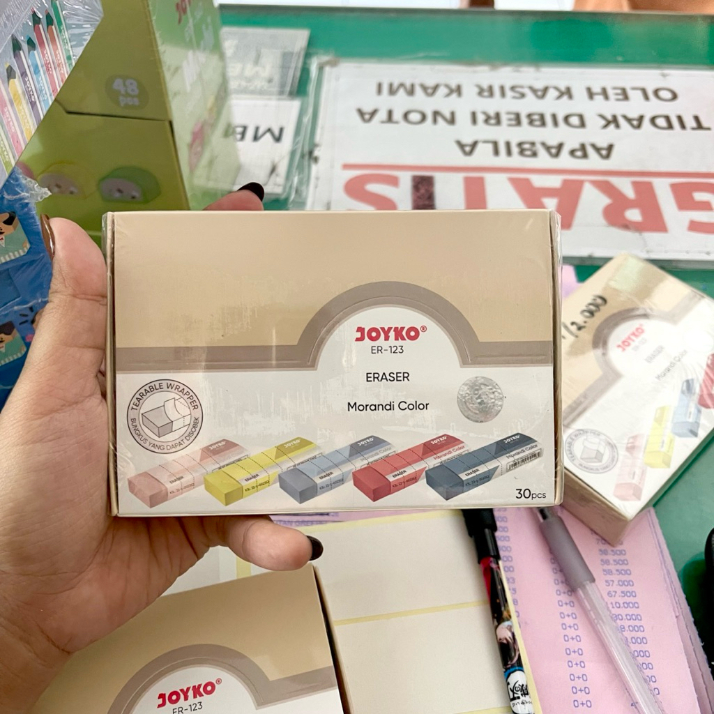 

(30 PCS) PENGHAPUS JOYKO MORANDI ER-123